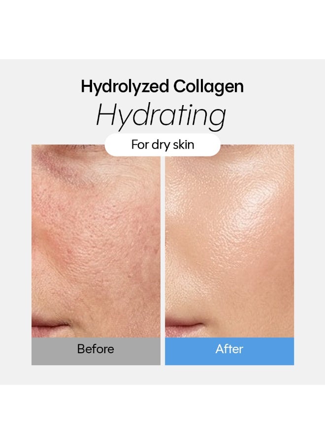 TENZERO Collagen Moisture Water Cream 50g - Intense Hydrating Face Moisturizer with Hydrolyzed Collagen, Improves Skin Elasticity, Non-Sticky & Lightweight K-Beauty Cream for All Skin Types - Image 3